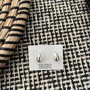 925 silver teardrop earrings